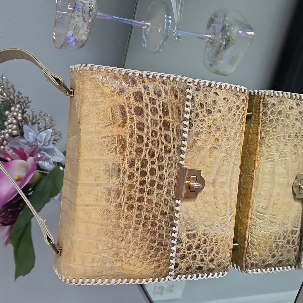 Authentic Genuine Alligator handbag - Picture 4 of 7